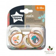 TOMMEE TIPPEE MODA SUCETTE 6-18M X2 - FILLE TOMMEE TIPPEE MODA SUCETTE 6-18M X2 - FILLE