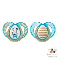TOMMEE TIPPEE MODA SUCETTE 6-18M X2 - GARÇON TOMMEE TIPPEE MODA SUCETTE 6-18M X2 - GARÇON