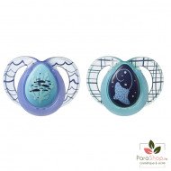 TOMMEE TIPPEE NIGHT TIME SUCETTE 6-18M X2 TOMMEE TIPPEE NIGHT TIME SUCETTE 6-18M X2