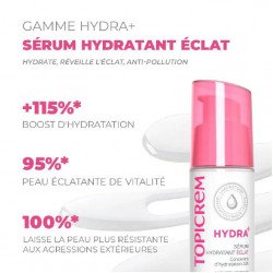 TOPICREM HYDRA+ SERUM HYDRATANT ECLAT 30ML TOPICREM HYDRA+ SERUM HYDRATANT ECLAT 30ML