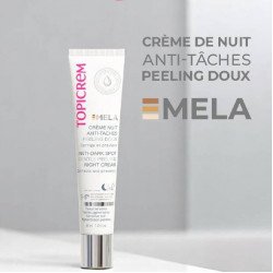 TOPICREM MELA CREME NUIT ANTI TACHES PEELING DOUX 40ML TOPICREM MELA CREME NUIT ANTI TACHES PEELING DOUX 40ML