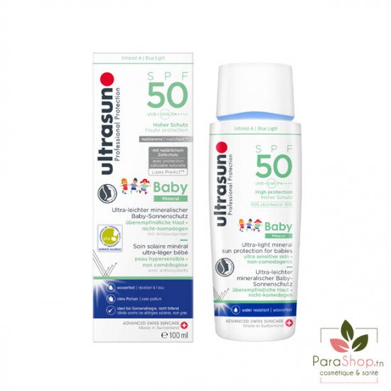 ULTRASUN BABY MINERAL PROTECTION SPF50+