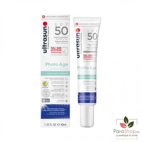 ULTRASUN PHOTO AGE CONTROL FLUID SPF50 40ML