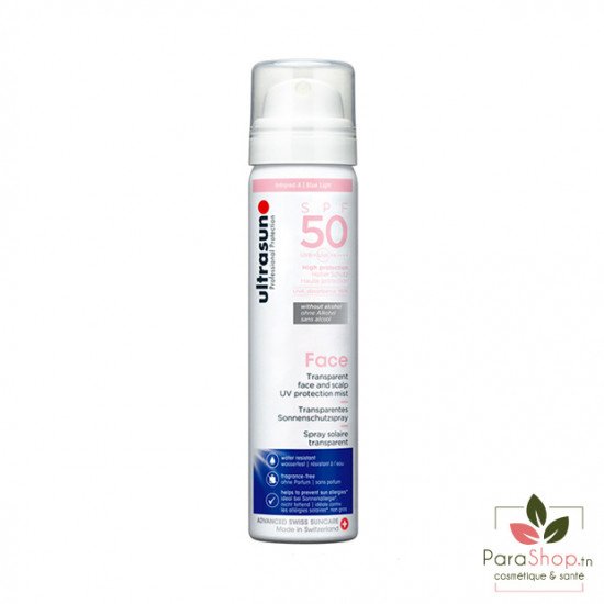 ULTRASUN ULTRASUN FACE SCALP UV PROTECTION MIST SPF50 75ML