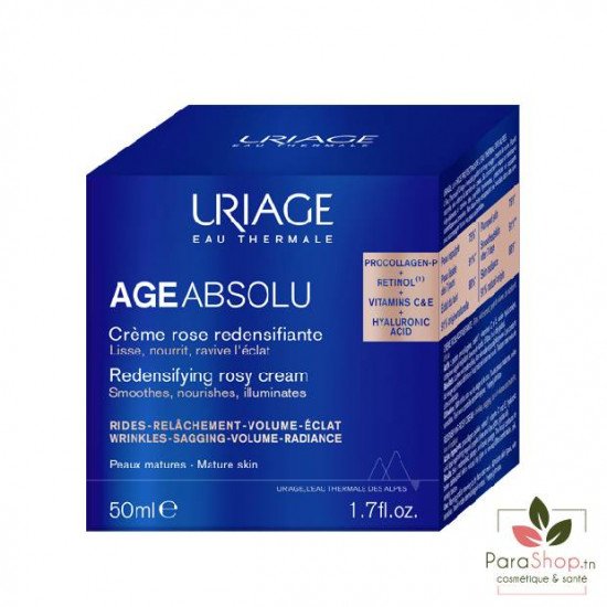 URIAGE AGE ABSOLU CREME ROSE REDENSIFIANTE 50ML URIAGE AGE ABSOLU CREME ROSE REDENSIFIANTE 50ML