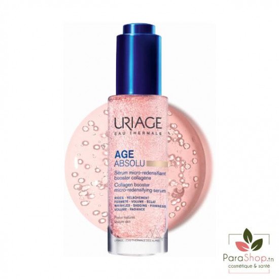 URIAGE AGE ABSOLU SERUM MICRO REDENSIFIANT BOOSTER COLLAGENE 30ML URIAGE AGE ABSOLU SERUM MICRO REDENSIFIANT BOOSTER COLLAGENE 30ML
