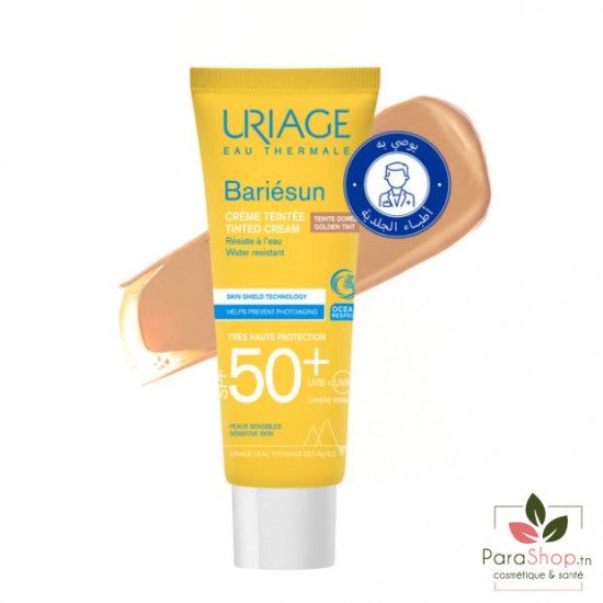 URIAGE BARIESUN CREME TEINTEE DOREE SPF50+ URIAGE BARIESUN CREME TEINTEE DOREE SPF50+