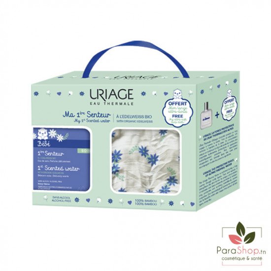 URIAGE BEBE COFFRET 1EREE SENTEUR + LANGES