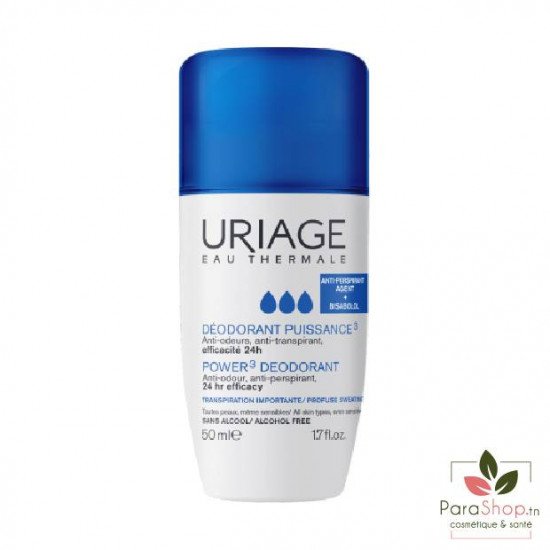 URIAGE DEODORANT PUISSNACE 3 50ML URIAGE DEODORANT PUISSNACE 3 50ML