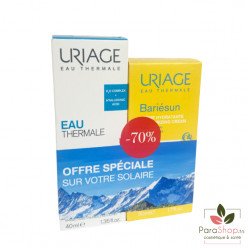 URIAGE DUO EAU THERMALE CREME D’EAU LEGERE + BARIESUN CREME SPF50+