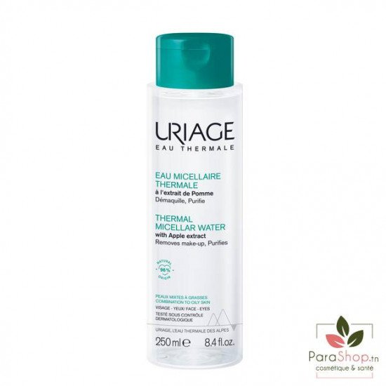 URIAGE EAU MICELLAIRE THERMALE PEAUX MIXTES A GRASSES 250ML