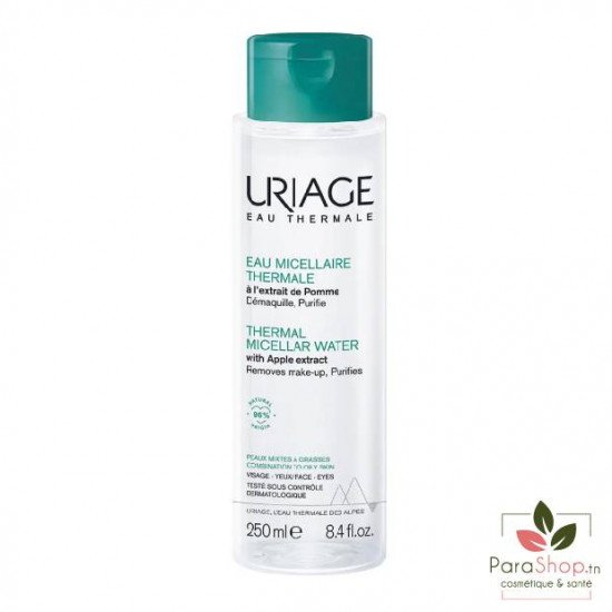 URIAGE EAU MICELLAIRE THERMALE - PEAUX MIXTES À GRASSES 250ML URIAGE EAU MICELLAIRE THERMALE - PEAUX MIXTES À GRASSES 250ML