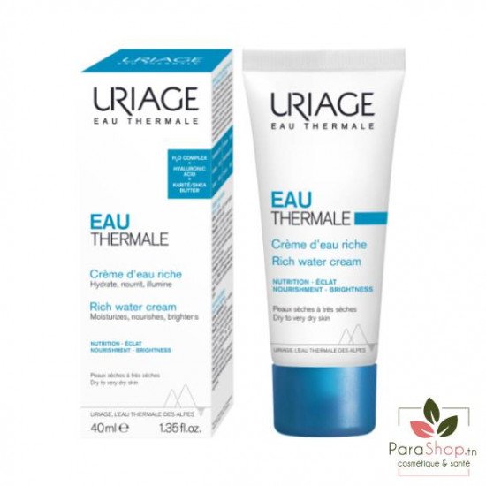 URIAGE EAU THERMALE CREME D’EAU RICHE 40ML URIAGE EAU THERMALE CREME D’EAU RICHE 40ML