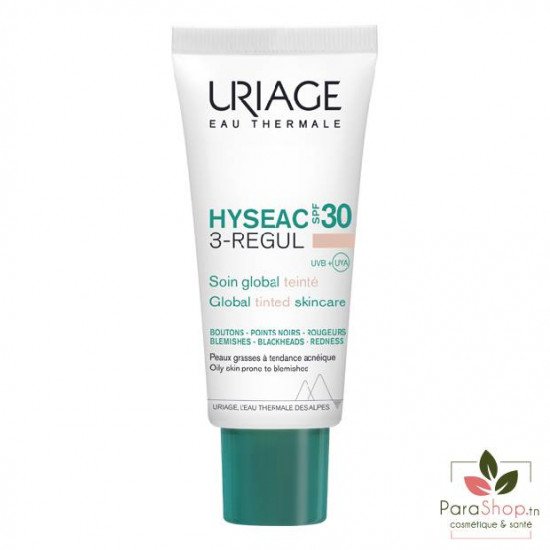 Uriage HYSEAC 3 REGUL SOIN GLOBAL TEINTE SPF30 40ML Uriage HYSEAC 3 REGUL SOIN GLOBAL TEINTE SPF30 40ML