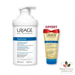 URIAGE PACK XEMOSE Creme Relipidante 400ML + XEMOSE C8+ HUILE LAVANTE 100ML 0FFERTE