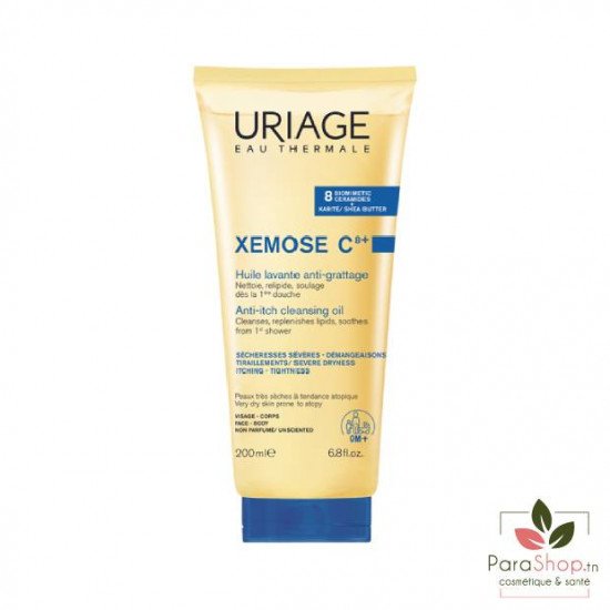 URIAGE XEMOSE C8+ HUILE LAVANTE ANTI GRATTAGE 200ML URIAGE XEMOSE C8+ HUILE LAVANTE ANTI GRATTAGE 200ML