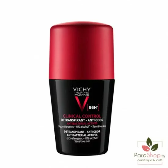 VICHY DEODORANT HOMME CLINICAL CONTROL 96H 50ML VICHY DEODORANT HOMME CLINICAL CONTROL 96H 50ML