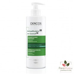 VICHY DERCOS ANTI PELLICULAIRE Shampooing traitant Cheveux normaux à gras 390ML VICHY DERCOS ANTI PELLICULAIRE Shampooing traitant Cheveux normaux à gras 390ML