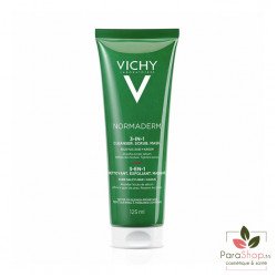 VICHY NORMADERM 3 EN 1 EXFOLIANT + NETTOYANT + MASQUE 125ML VICHY NORMADERM 3 EN 1 EXFOLIANT + NETTOYANT + MASQUE 125ML