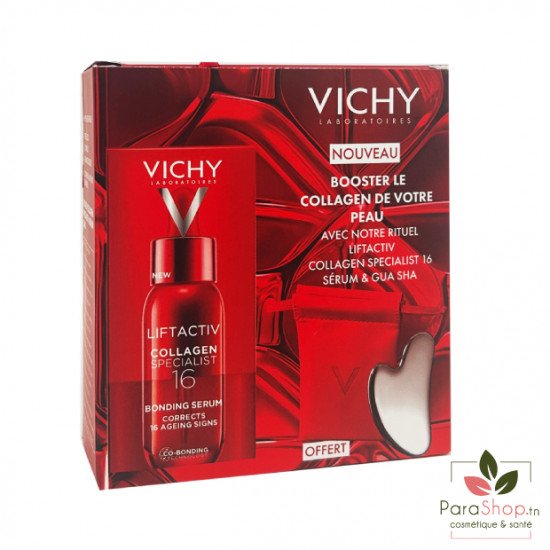 VICHY PACK LIFTACTIV COLLAGEN SPECIALIST 16 + GUA SHA