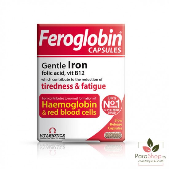 VITABIOTICS Feroglobin 30 Capsules
