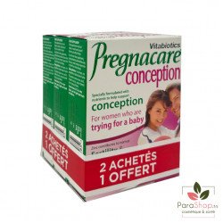 VITABIOTICS PACK 2X Pregnacare Conception + 1 MOIS OFFERT VITABIOTICS PACK 2X Pregnacare Conception + 1 MOIS OFFERT