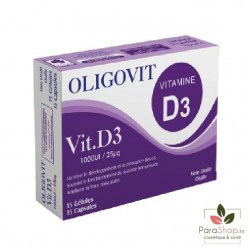 VITAL OLIGOVIT VITAMINE D3 15 Gelules VITAL OLIGOVIT VITAMINE D3 15 Gelules