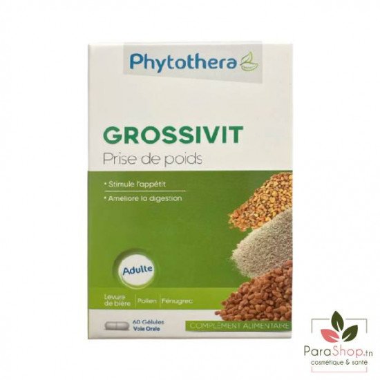 PHYTOTHERA GROSSIVIT - 60 Gelules PHYTOTHERA GROSSIVIT - 60 Gelules