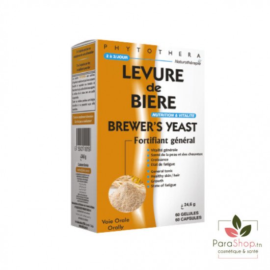 PHYTOTHERA LEVURE DE BIERE 60 gelules