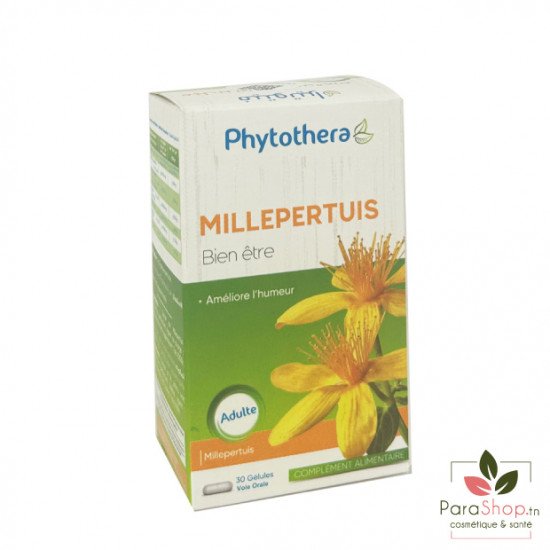 PHYTOTHERA MILLEPERTUIS - 30 Gelules PHYTOTHERA MILLEPERTUIS - 30 Gelules