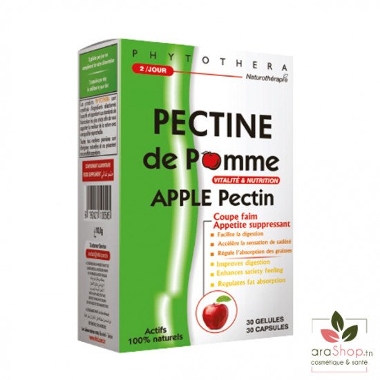 Phytothera PECTINE DE POMME - 30 Gelules