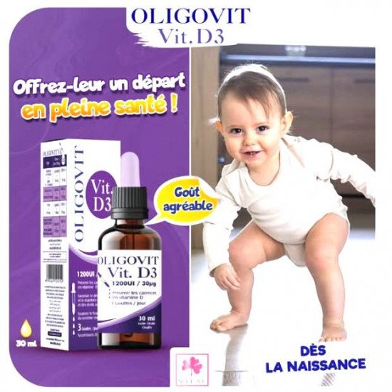 VITAL OLIGOVIT VIT D3 GOUTTE 30ML