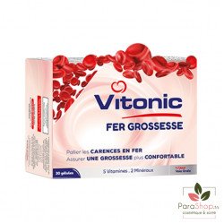 VITONIC FER GROSSESSE - 30 Gelules  VITONIC FER GROSSESSE - 30 Gelules