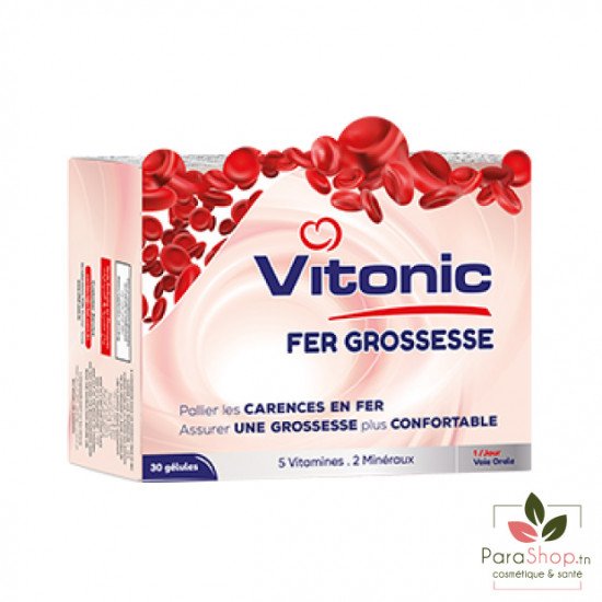 VITONIC FER GROSSESSE - 30 Gelules VITONIC FER GROSSESSE - 30 Gelules