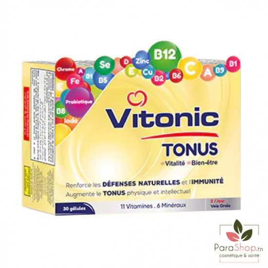 VITONIC TONUS - 30 Gelules VITONIC TONUS - 30 Gelules