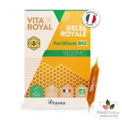 Vitavea Gelée royale BIO Ampoules 1800mg Vitavea Gelée royale BIO Ampoules 1800mg