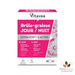 VITAVEA BRULE GRAISSE JOUR NUIT 30 Gelules VITAVEA BRULE GRAISSE JOUR NUIT 30 Gelules