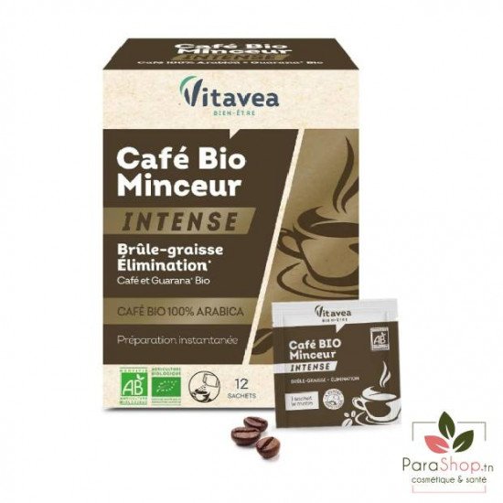 VITAVEA CAFE BIO MINCEUR INTENSE 12 SACHETS VITAVEA CAFE BIO MINCEUR INTENSE 12 SACHETS
