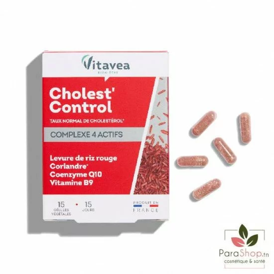 VITAVEA Cholest Control 15 Gelules VITAVEA Cholest Control 15 Gelules