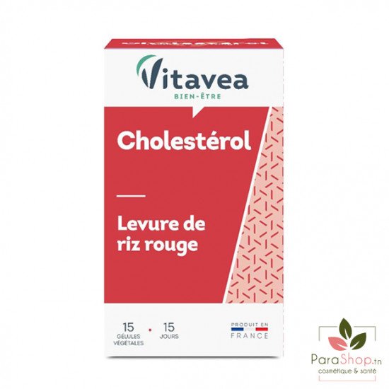 VITAVEA CHOLESTEROL LEVURE DE RIZ ROUGE