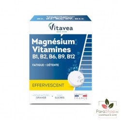 VITAVEA Magnésium + vitamines B1, B2, B6, B9, B12  VITAVEA Magnésium + vitamines B1, B2, B6, B9, B12