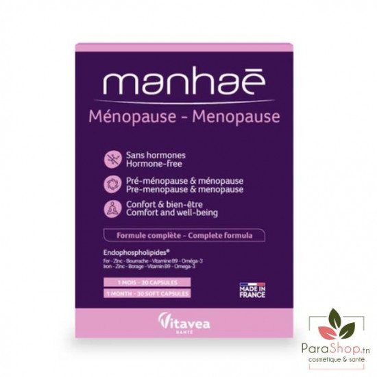 Vitavea Manhaé Ménopause 1Mois Vitavea Manhaé Ménopause 1Mois