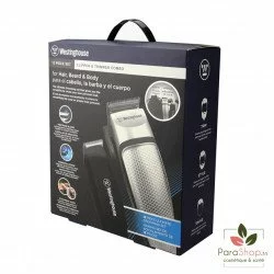 WESTINGHOUSE WH1148 Set Deux Tondeuses Barbe Cheveux Corps 13Pcs