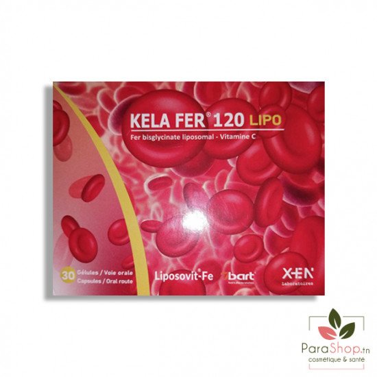 KELA FER 120MG LIPO 30 capsules