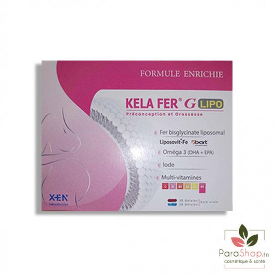 KELA FER G LIPO - 30 capsules