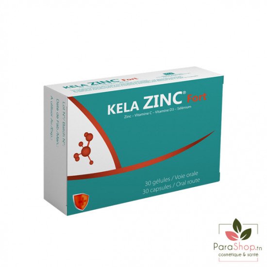 KELA ZINC FORT 30 Gelules