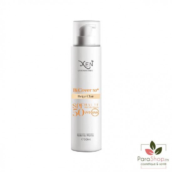XEN Bi Cover 50+ Ecran Beige Clair 50ML XEN Bi Cover 50+ Ecran Beige Clair 50ML
