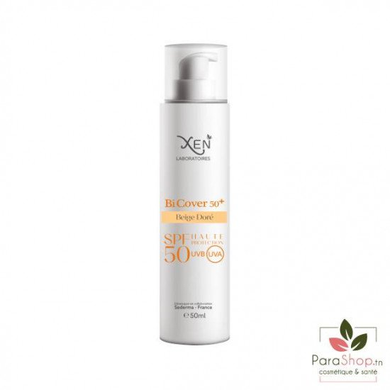 XEN Bi Cover 50+ Ecran Beige Doré 50ML XEN Bi Cover 50+ Ecran Beige Doré 50ML