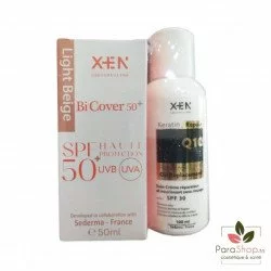 XEN DUO BiCover 50+ LIGHT BEIGE + Keratin Q10 Oil Replacement 100ML
