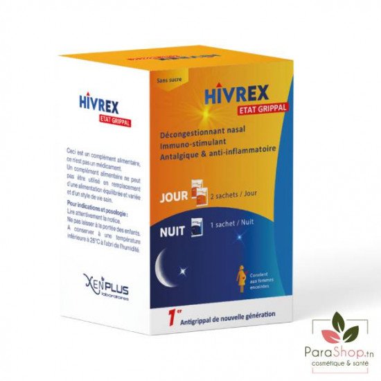 XEN HIVREX 12 SACHETS